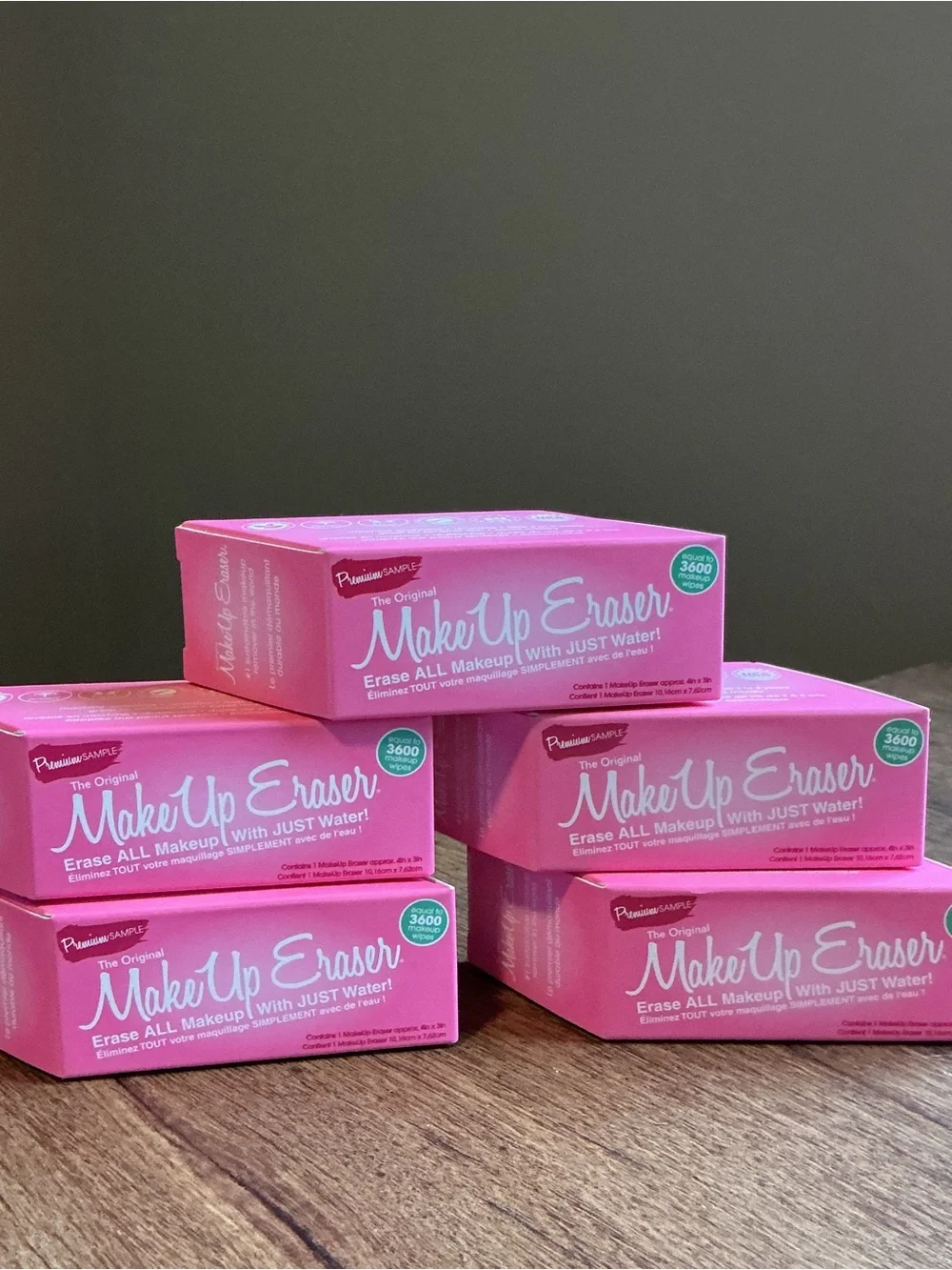 FIVE MakeUp Eraser Pink Makeup Remover Cloths